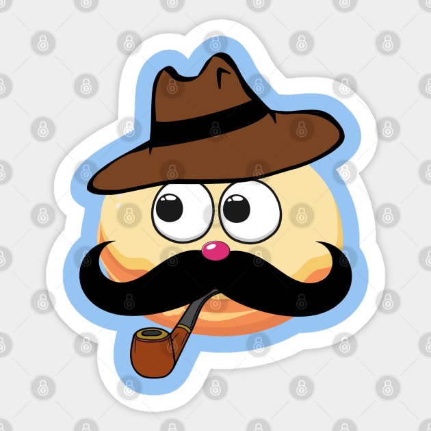 Mr. Ponchek Detective Sticker by Kacper O.